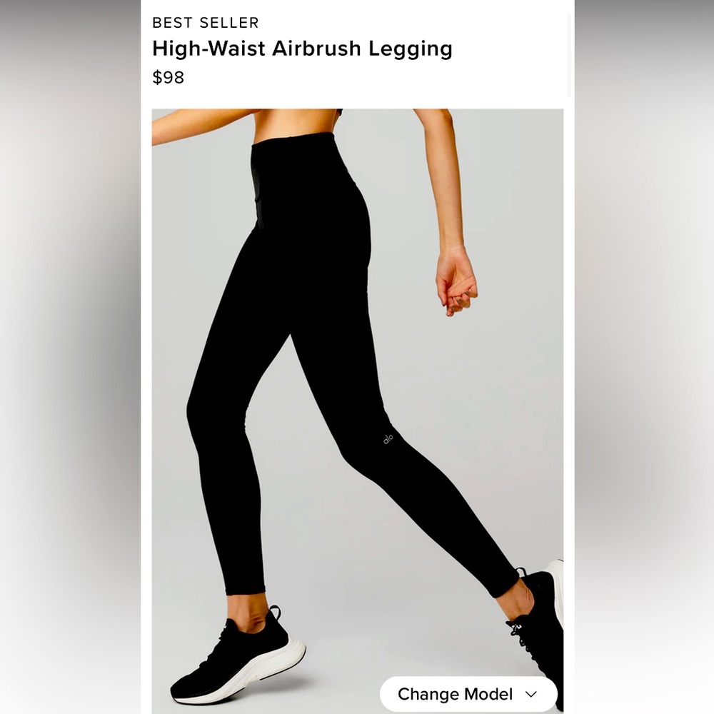Alo - High Waste Airbrush Leggings